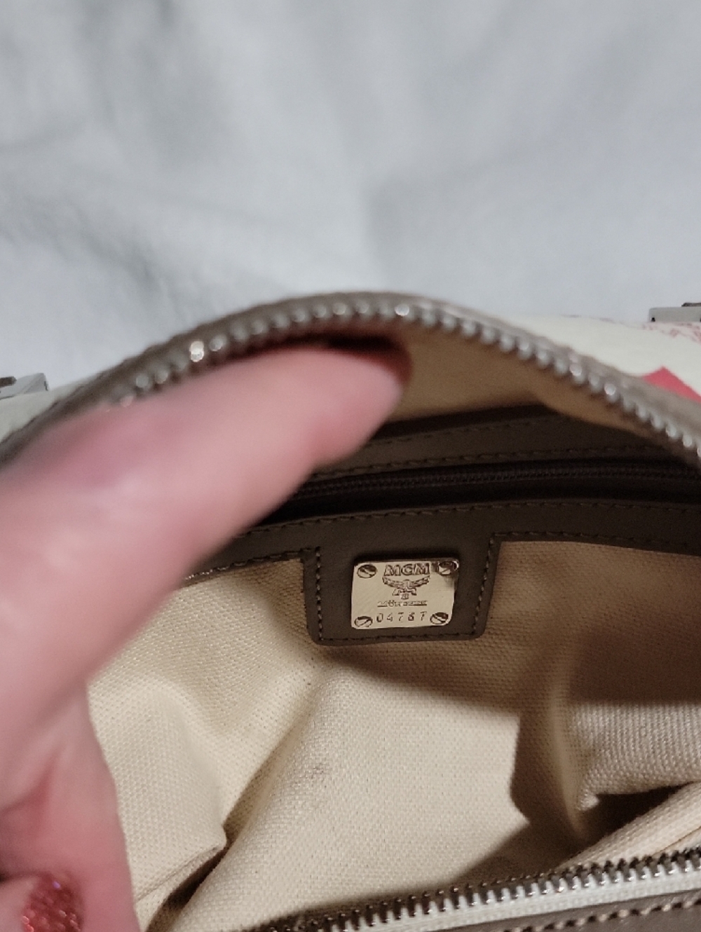 MCM Leather Satchel - Picture 9 of 13